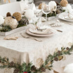 Elegant,Table,With,Dishware,And,Various,Decorations,For,New,Year